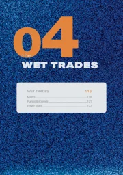 Cover of the Wet trades section