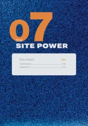 Cover of the Site power section