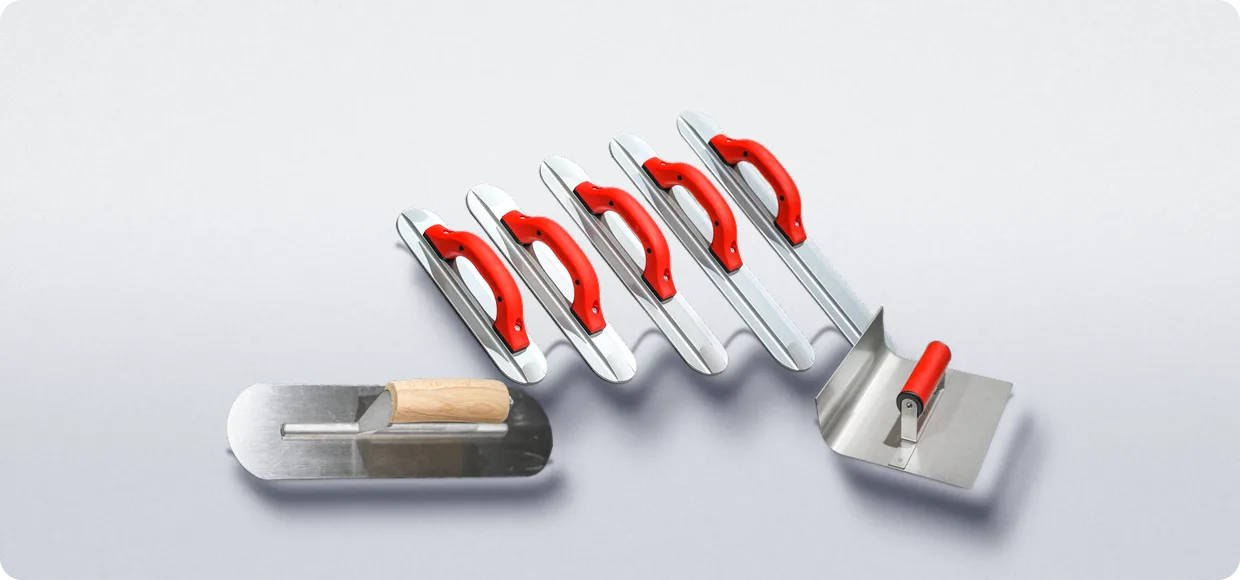 Hand Floats, Screeds and Trowels