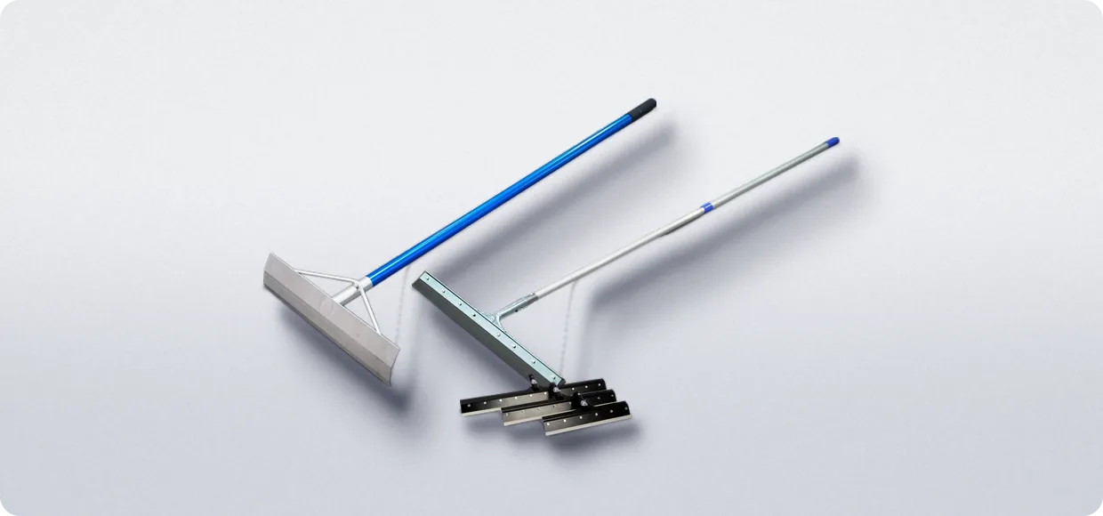 Rakes, Brooms, Shovels & Squeegees