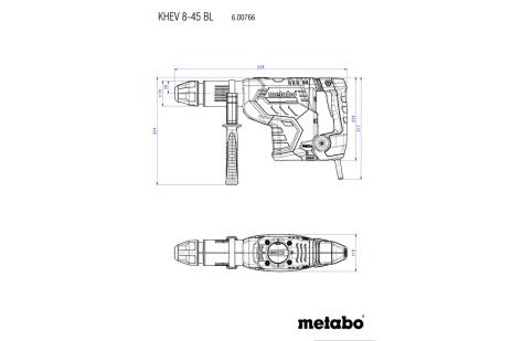 Metabo KH 5-40 110V SDS Max Combination Hammer (copy)