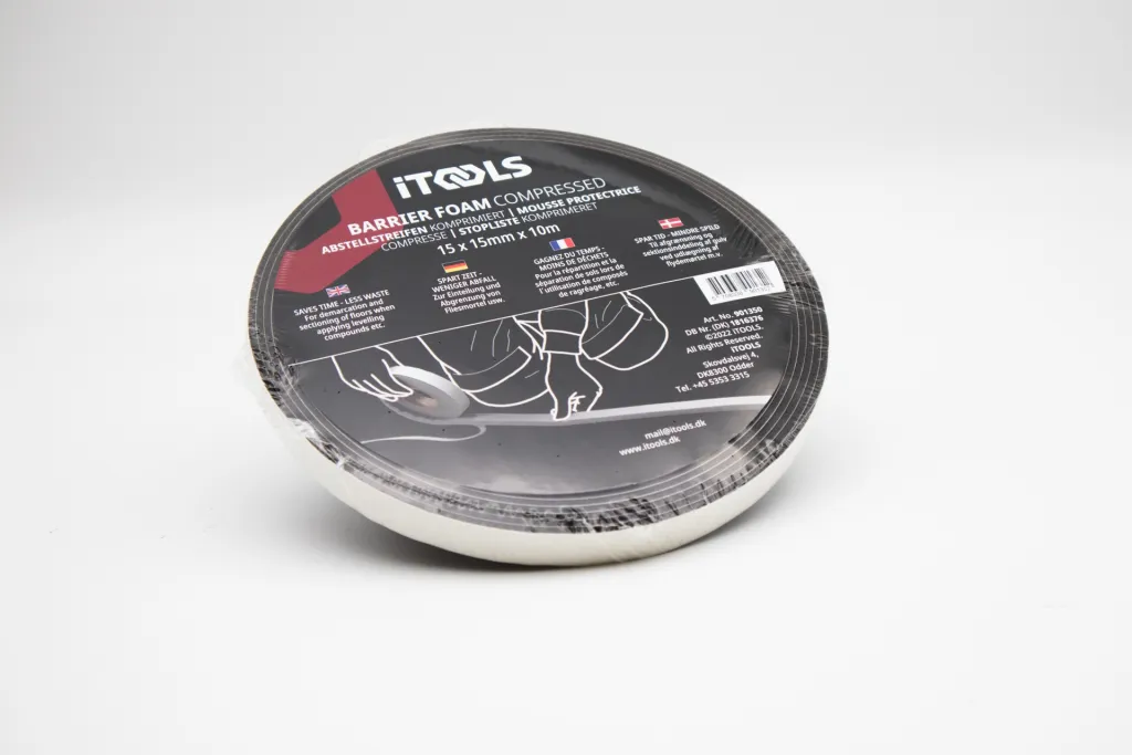 Barrier foam 15x15 mm 10 m roll