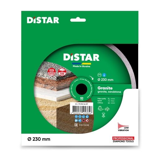 Distar 1A1R Granite Diamond Blade ∅115-400mm 1