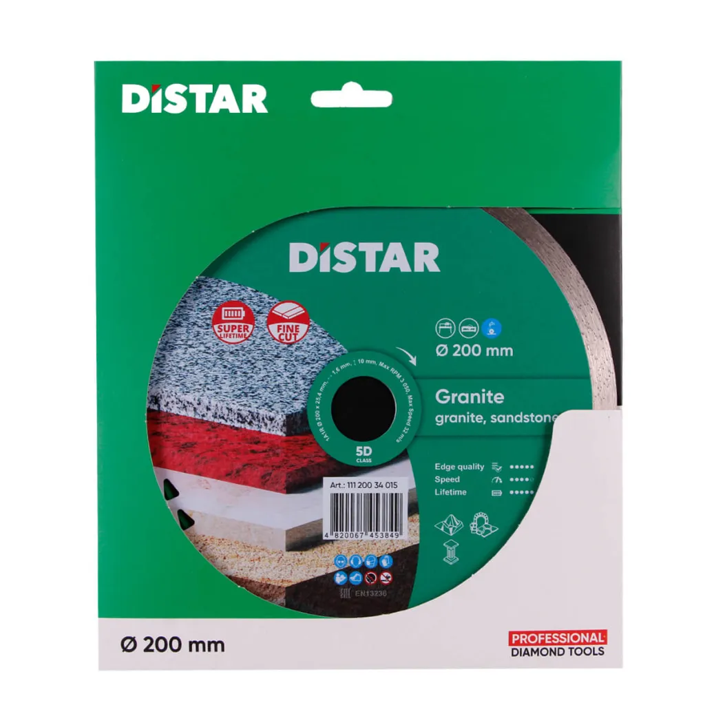 Distar 1A1R Granite ∅115-400mm Diamond Blade
