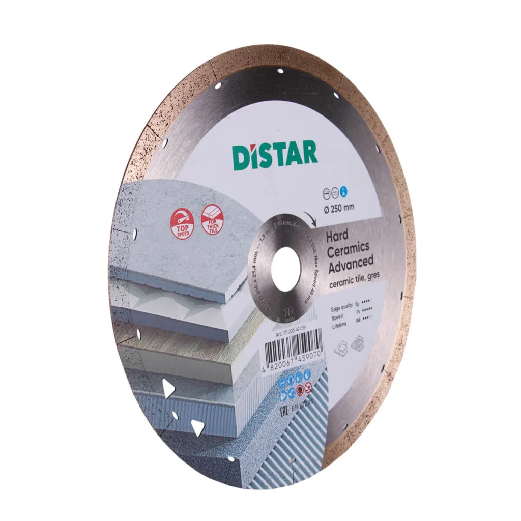Distar 1A1R Hard Ceramics Advanced ∅180-350mm Diamond Blade