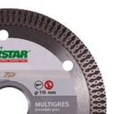 Distar 1A1R Multigres ∅115-125mm Diamond Blade