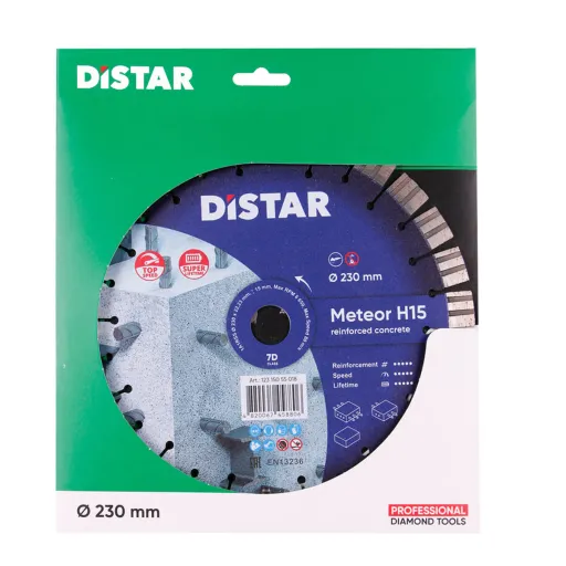 Distar 1A1RSS/C3-W Meteor H15 ∅230mm Diamond Blade