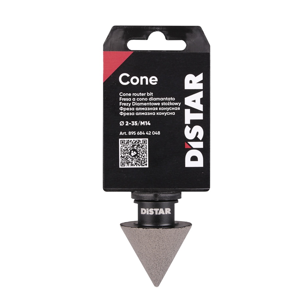 Distar DIAMOND CONE CUTTER CONE M14