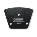 Diamond Tool Trapezoid PCD 1x1/2+2 Segments