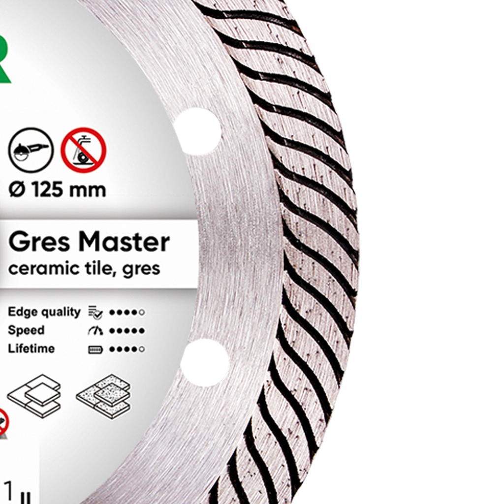 Distar 1A1R Gres Master ∅115-125mm Diamond Blade