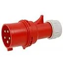 [P432-6S] Plug 32A, 380V (male)