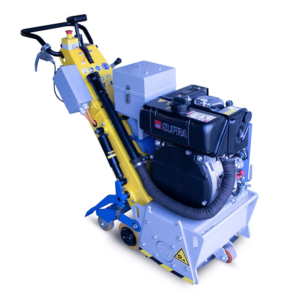 Von Arx VA 30 SH 7.5kW Diesel Scarifier with Hydraulic Traction and Electric Start