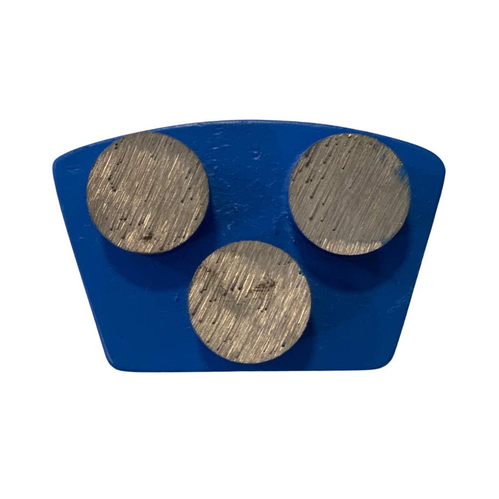 [GTEF3SMF16G] Diamond Grinding Tool Easy Fit 3 Round Segments (G16, Medium Floor MF (Medium Bond))