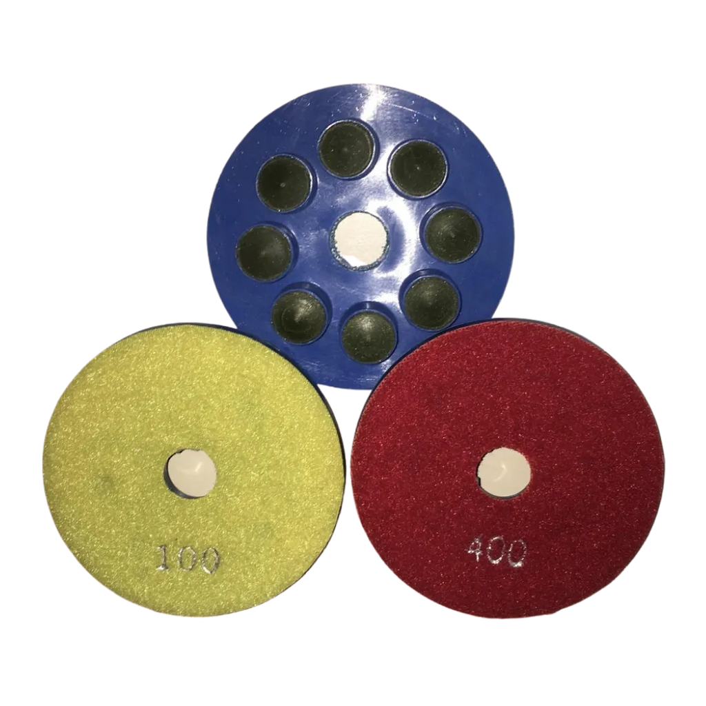 Polishing Resin Tool 8 Dot 100mm