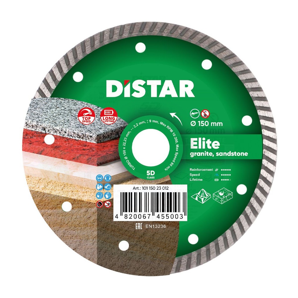 Distar Turbo Elite  Diamond Blade ∅115-180mm