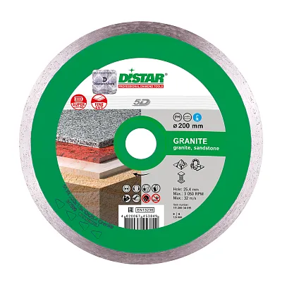 Distar 1A1R Granite Diamond Blade ∅115-400mm