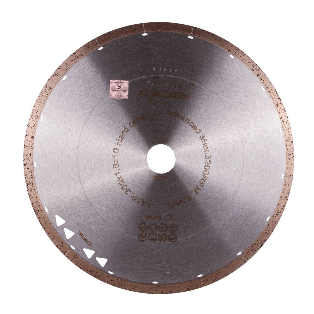 Distar 1A1R Hard Ceramics Advanced Diamond Blade ∅180-350mm