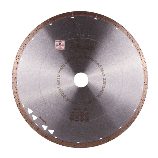[11120528014] Distar 1A1R Hard Ceramics Advanced Diamond Blade ∅180-350mm (∅ 180mm / 7")
