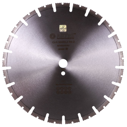 [32185075171 10170085328] ADTnS 1A1RSS CLG RS-Z ∅300-600 Diamond Blade (∅ 300mm / 11.8")