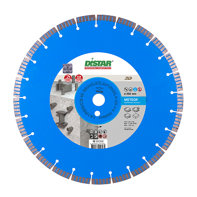 [12327055022] Distar 1A1RSS/C3-W Meteor ∅300-600mm Diamond Blade (∅ 300mm / 11.8”)