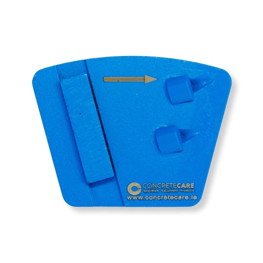 Diamond Tool Easy Fit PCD 2x1/4+1bar Segment (Left (Anti Clockwise))