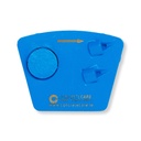 Diamond Tool Easy Fit PCD 2x1/4+1round Segment