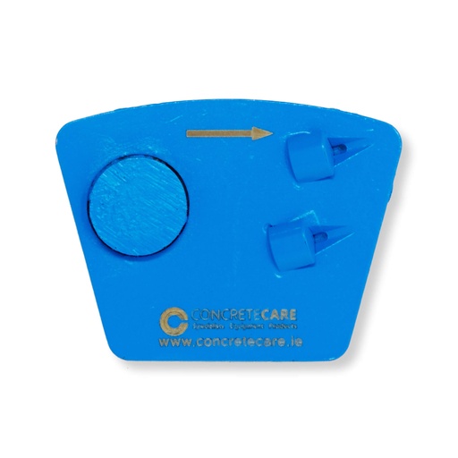 Diamond Tool Easy Fit PCD 2x1/4+1round Segment (Left (Anti Clockwise))