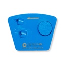 Diamond Tool Easy Fit PCD 2x1/4+1round Segment