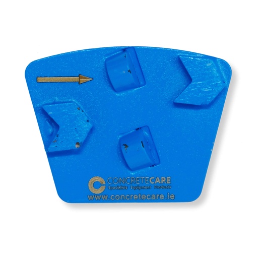 [1000000013628] Easy Fit PCD Tool  2pcd 1/2" and 2 Arrow Segments (Left (Anti Clockwise))