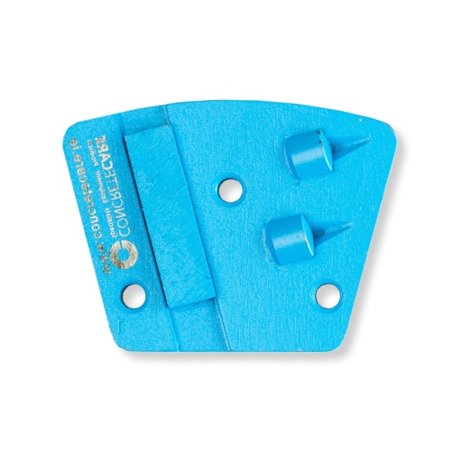 Diamond Tool Trapezoid PCD 2x1/4+1Segment (Left (Anti Clockwise))