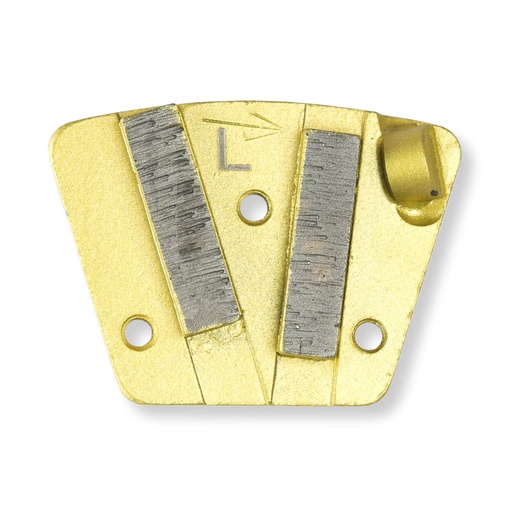 Diamond Tool Trapezoid PCD 1x1/2+2 Segments (Left (Anti Clockwise))
