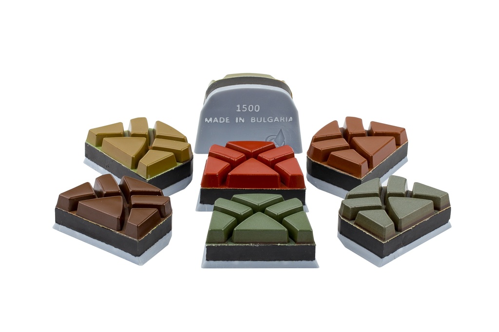 Lavina QC Trapezoid Polishing Pad 15mm (G30)