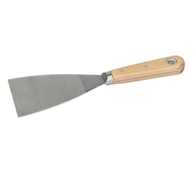 Wooden Handle Scraper (75mm / 2.9")