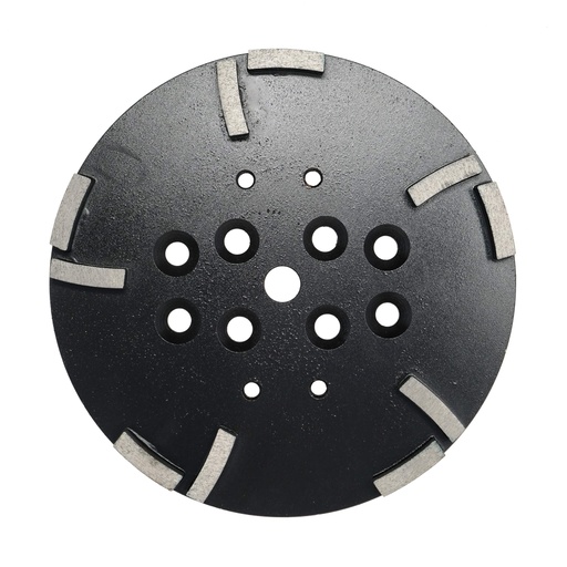 [GP250S10HF25G] Diamond Grinding Plate 10seg 250mm (G25, Hard Floor HF (Soft Bond))