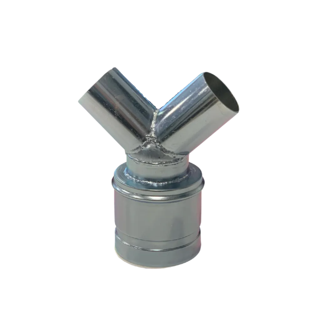 Vacuum Hose adapter 2 Way Branch 80/50/50