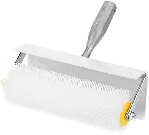 [8117D] Spike Roller with 21mm Spikes / Splash guard Frame 250-750mm (250mm / 10")