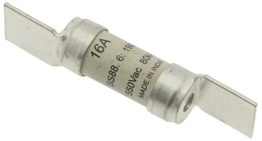 [521-2927] Fuse 16A BS88 to fit 5kVA transformer
