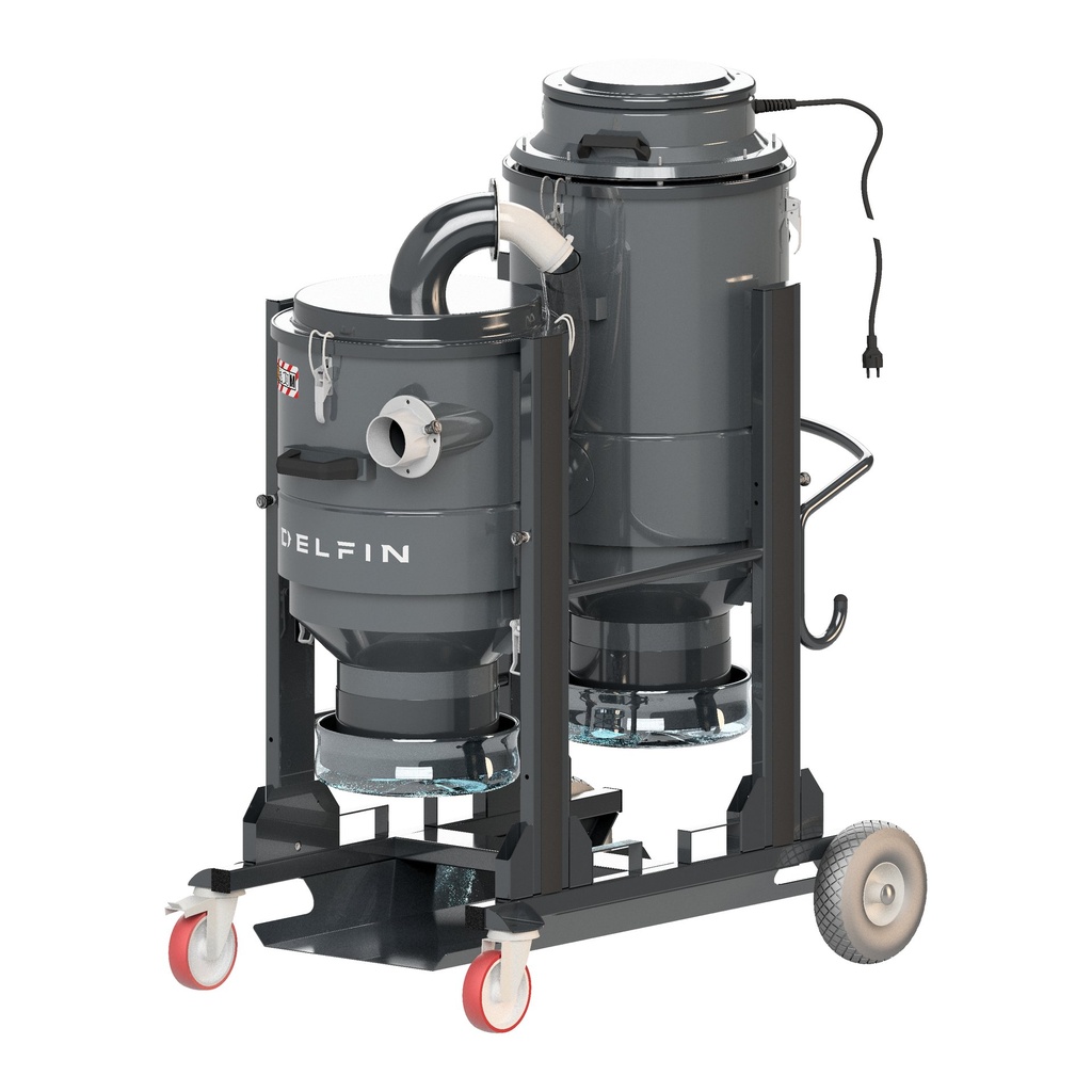 Delfin DM3 PSR Industrial Vacuum Cleaner with Integrated Cyclone