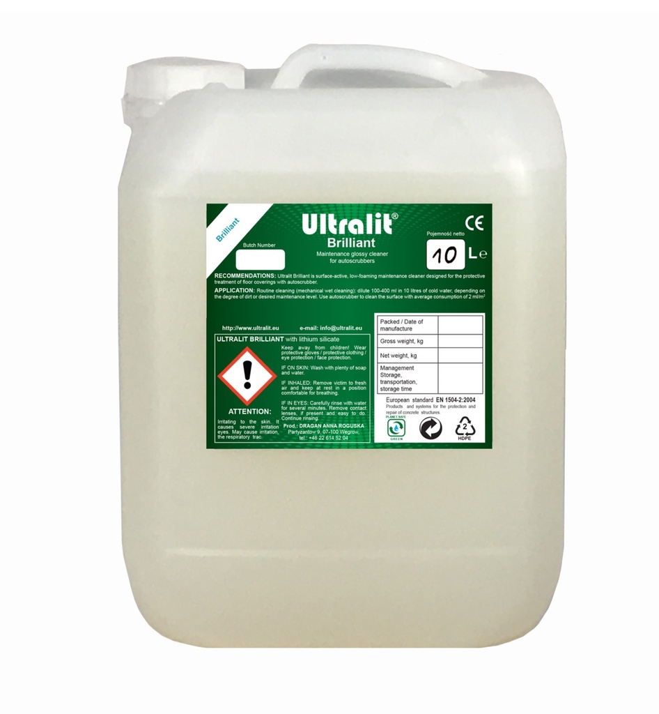 Cleaner / Ultralit Brilliant 2-5% (10L)