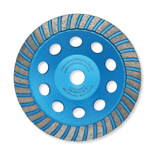 [STCD100TMF25] Sintered Turbo Diamond Grinding Cup Disc ∅100-180mm (∅ 100mm / 4", M14)