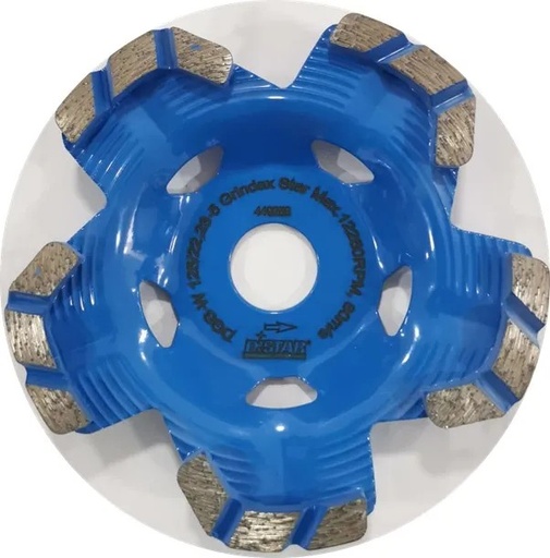 [16915387011] Diamond grinding cup disc 125mm Distar DGS-W Grindex Star