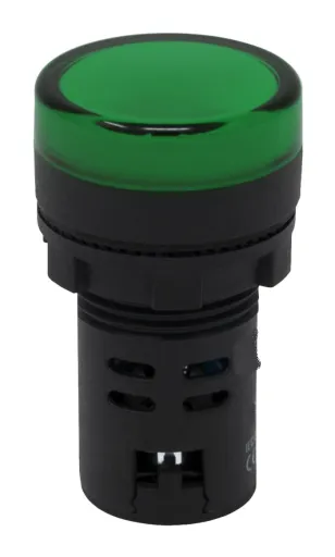 Panel Mount Green LED Pilot Light