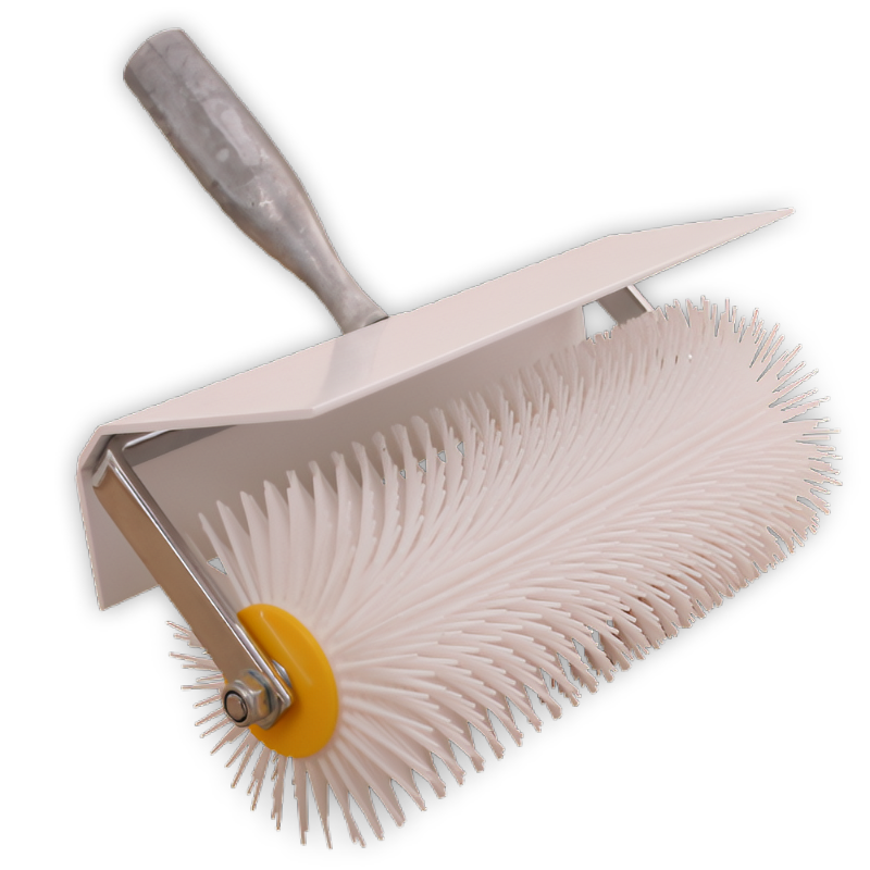Spike Roller with 31mm Spikes / Splash guard Frame 250-750mm (250mm / 10")