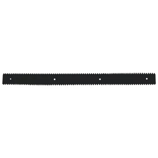 [6472V6] Rubber blade Squeegee 24" notched V6  6x6.5mm
