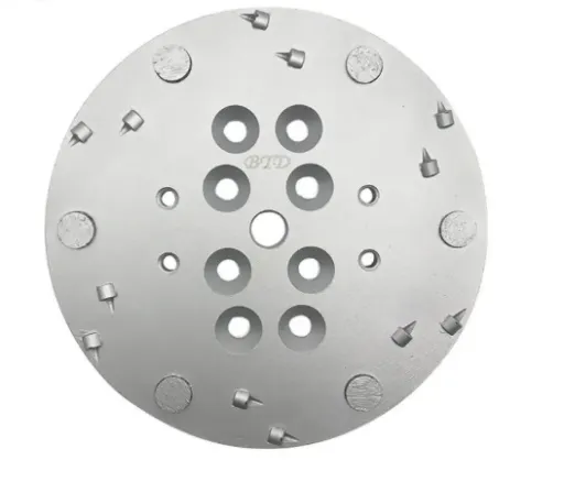 [PCDTCT12L] PCD TCT 12,1/4 PCD + 6 TCT Grinding Plate 250mm (Left (Anti Clockwise))