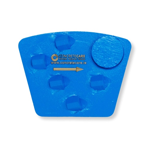Easy Fit PCD Tool 5pcd 1/4  and 1 Segments (Left (Anti Clockwise))