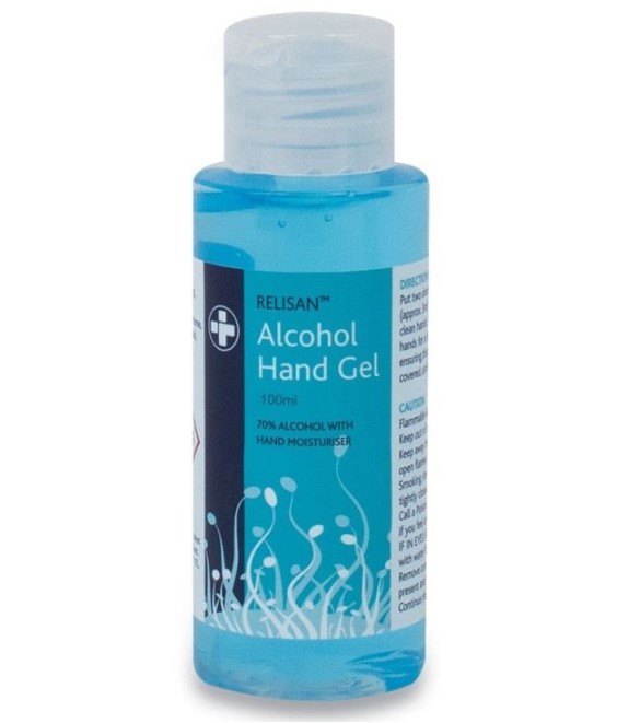 Hand Sanitiser Gel 70% Alcohol