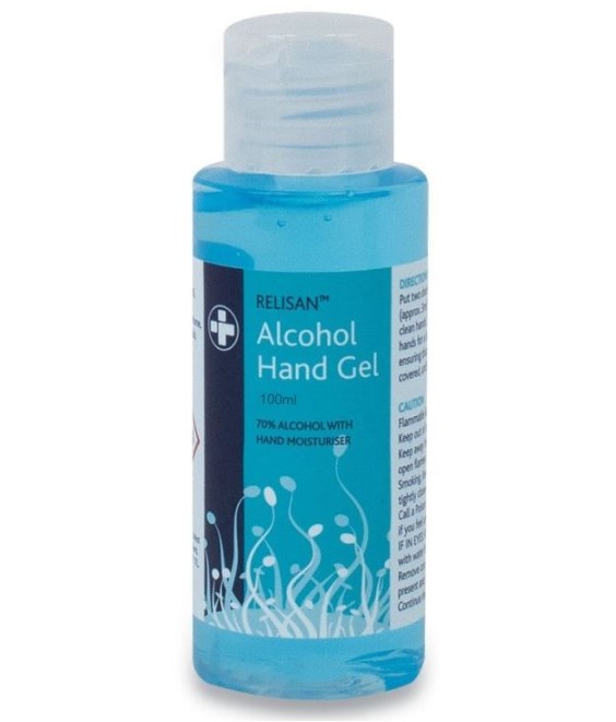 Hand Sanitiser Gel 70% Alcohol (0.1 Liter)