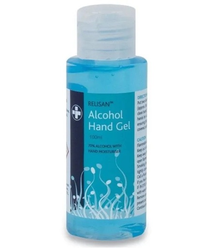 Hand Sanitiser Gel 70% Alcohol (0.1 Liter)