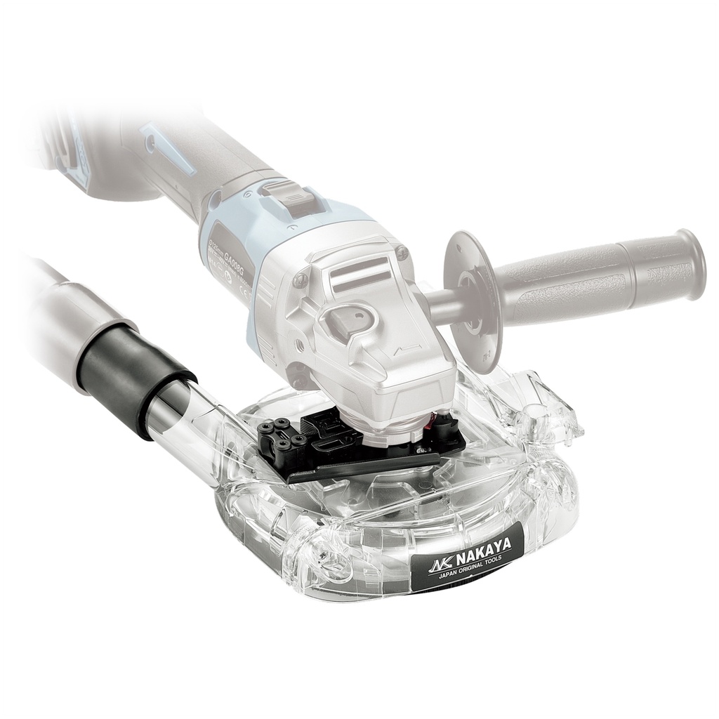 [NKC-125MA] Nakaya Hurricane Dust Cowl Grinding Clear 115-125mm 5" New model